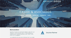 Desktop Screenshot of casari-asoc.com